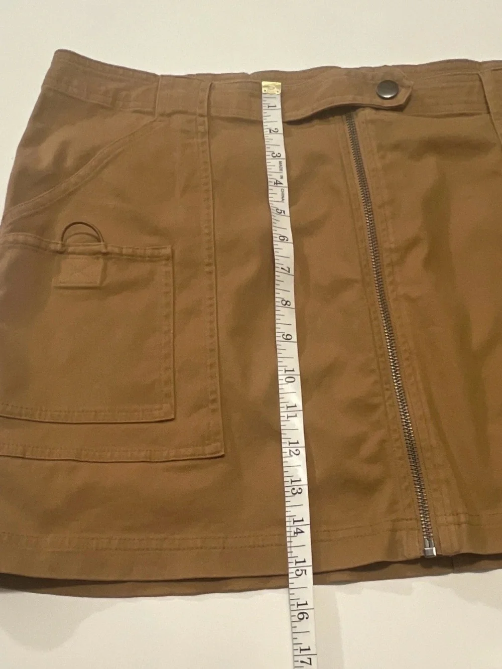 Wild Fable Brown Tan Cargo Mini Skirt  Size XL Utility Indie Sleaze Gorpcore Y2K